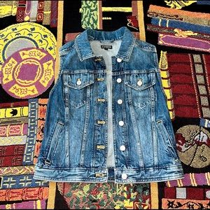 Express Womens denim Vest